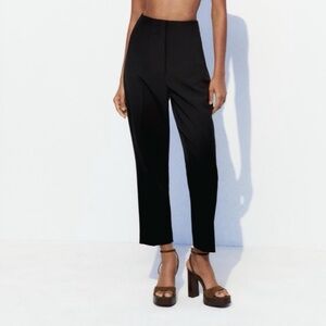 Zara Black High-Waisted Pants